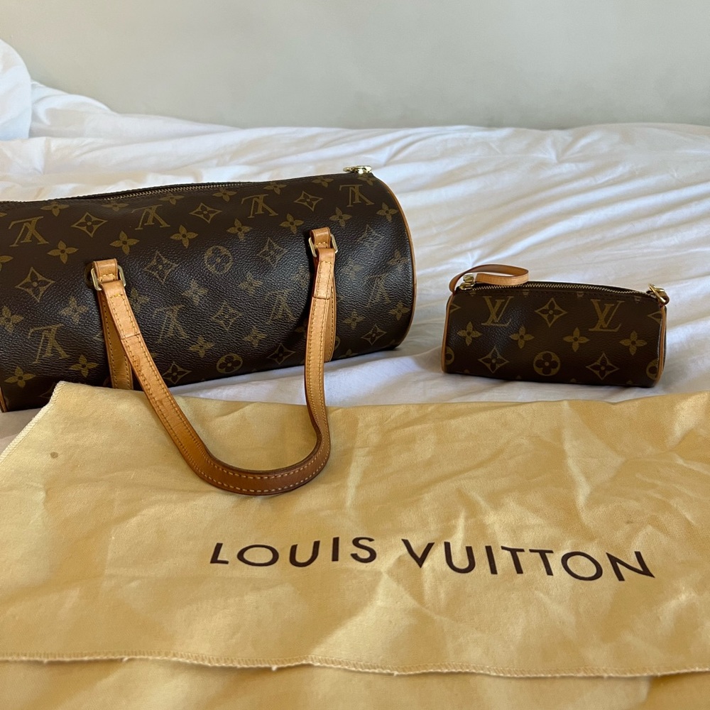 Louis Vuitton Papillon Monogram Canvas Shoulder Bag